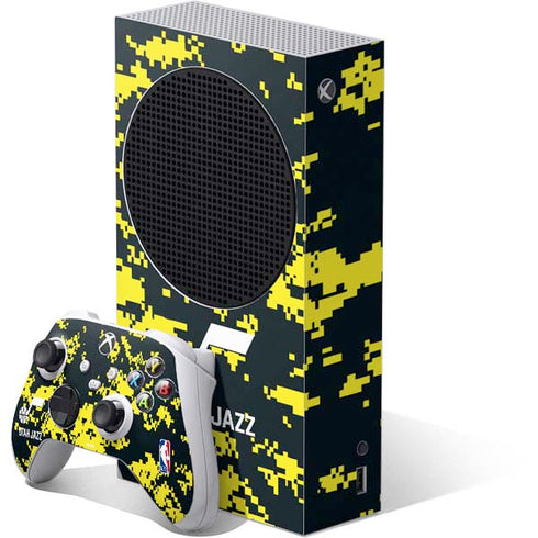 NBA Utah Jazz Grey Digi Camo Xbox Series S Bundle Skin