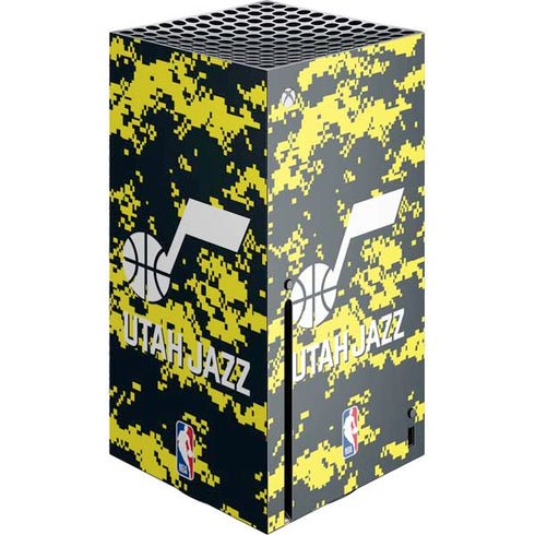 NBA Utah Jazz Grey Digi Camo Xbox Series X Skins