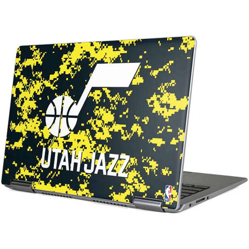 NBA Utah Jazz Grey Digi Camo Yoga 710 14in Skin