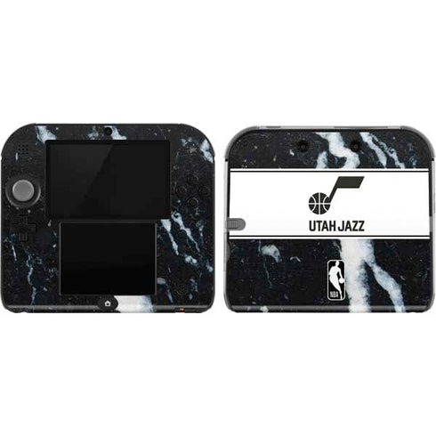 NBA Utah Jazz Marble Nintendo 2DS Skin