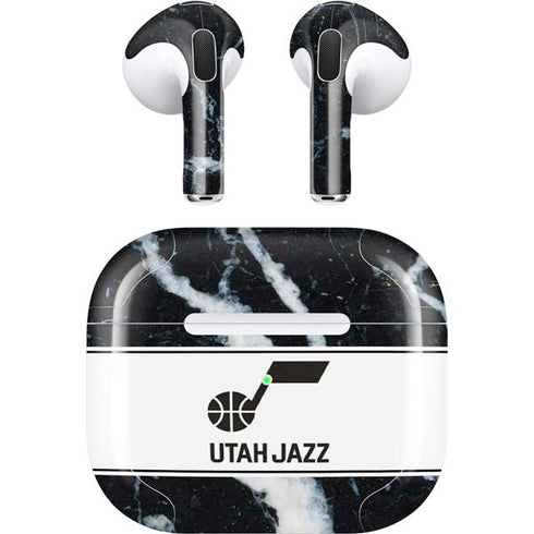 NBA Utah Jazz Marble Apple AirPods (3rd Gen 2021) Skin