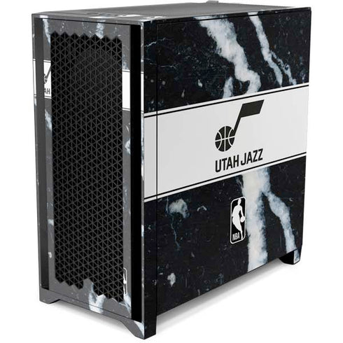 NBA Utah Jazz Marble Corsair 4000D Tempered Glass Mid-Tower ATX Case Skin
