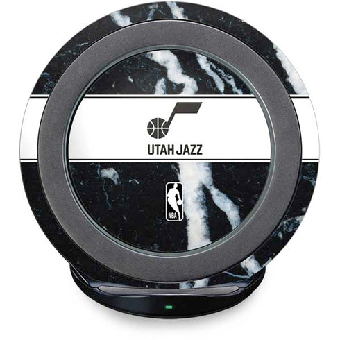 NBA Utah Jazz Marble Fast Charge Wireless Charging Stand Skin