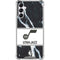 NBA Utah Jazz Marble Galaxy A14 5G Clear Case