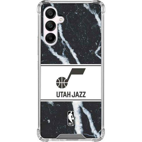 NBA Utah Jazz Marble Galaxy A16 5G Clear Case