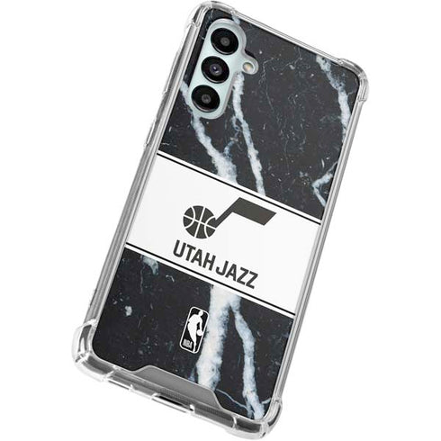 NBA Utah Jazz Marble Galaxy A16 5G Clear Case