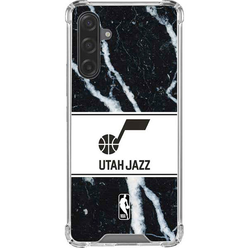 NBA Utah Jazz Marble Galaxy A17 Clear Case