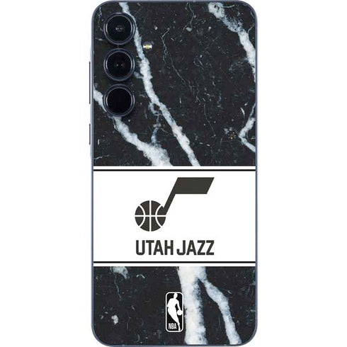 NBA Utah Jazz Marble Galaxy A35 5G Skin