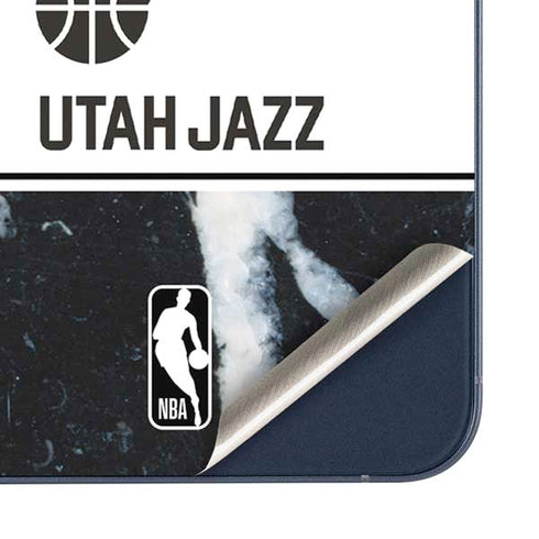 NBA Utah Jazz Marble Galaxy A35 5G Skin
