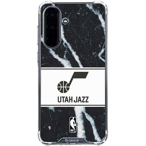 NBA Utah Jazz Marble Galaxy A36 5G Clear Case