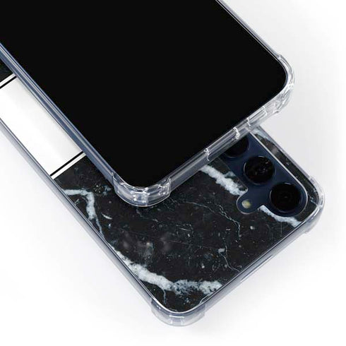 NBA Utah Jazz Marble Galaxy A55 5G Clear Case