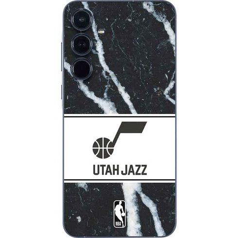 NBA Utah Jazz Marble Galaxy A55 5G Skin