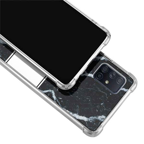 NBA Utah Jazz Marble Galaxy A71 5G Clear Case
