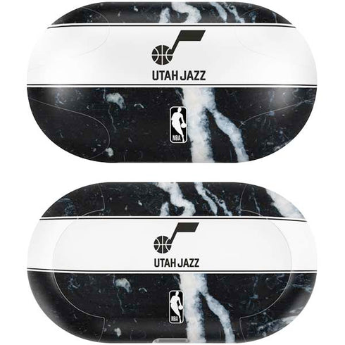 NBA Utah Jazz Marble Galaxy Buds Plus Skin
