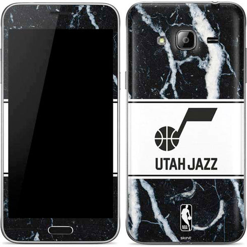 NBA Utah Jazz Marble Galaxy J3 Skin