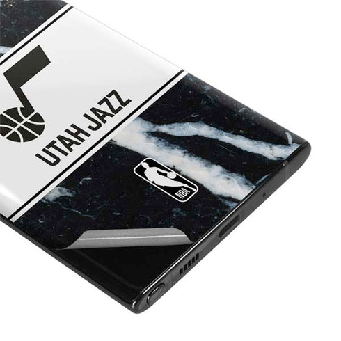 NBA Utah Jazz Marble Galaxy Note 10 Plus Skin