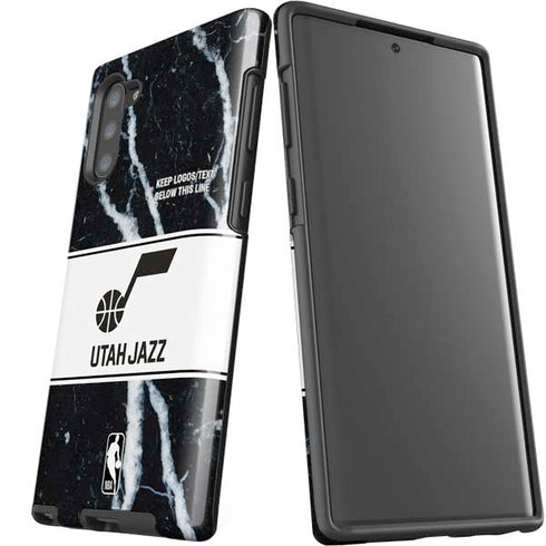 NBA Utah Jazz Marble Galaxy Note 10 Pro Case
