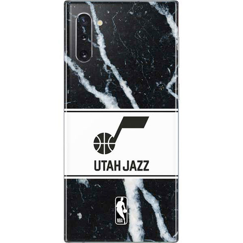 NBA Utah Jazz Marble Galaxy Note 10 Skin
