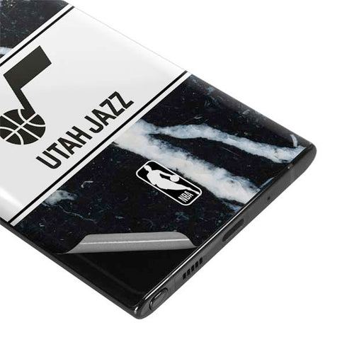 NBA Utah Jazz Marble Galaxy Note 10 Skin