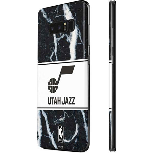 NBA Utah Jazz Marble Galaxy Note 8 Skin