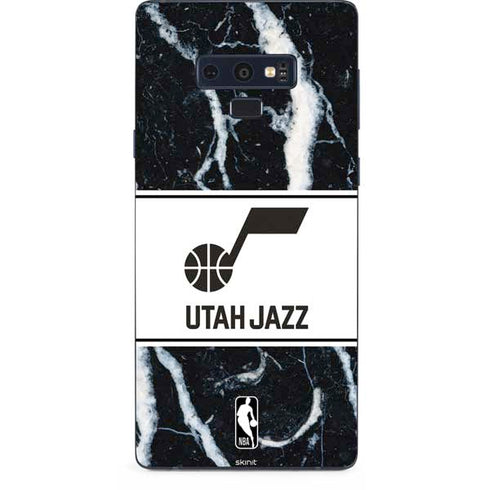 NBA Utah Jazz Marble Galaxy Note 9 Skin