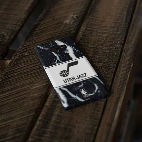 NBA Utah Jazz Marble Galaxy Note 9 Skin