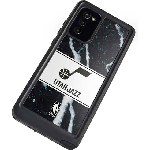 NBA Utah Jazz Marble Galaxy Note20 5G Waterproof Case