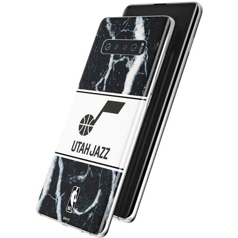 NBA Utah Jazz Marble Galaxy S10 Skin