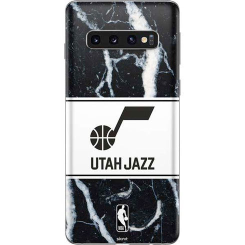 NBA Utah Jazz Marble Galaxy S10 Skin