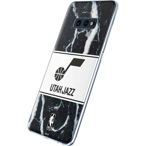 NBA Utah Jazz Marble Galaxy S10e Skin