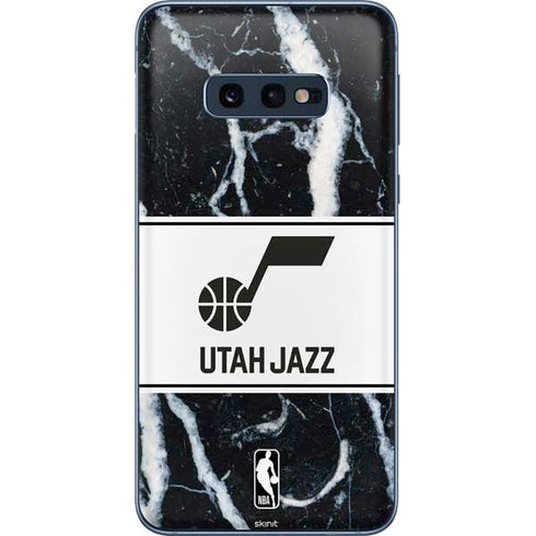 NBA Utah Jazz Marble Galaxy S10e Skin