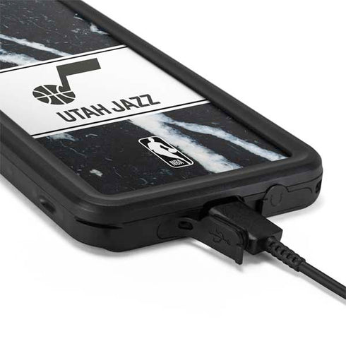 NBA Utah Jazz Marble Galaxy S20 Plus Waterproof Case