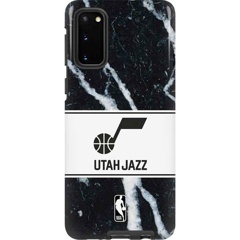 NBA Utah Jazz Marble Galaxy S20 Pro Case