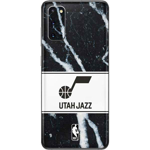 NBA Utah Jazz Marble Galaxy S20 Skin