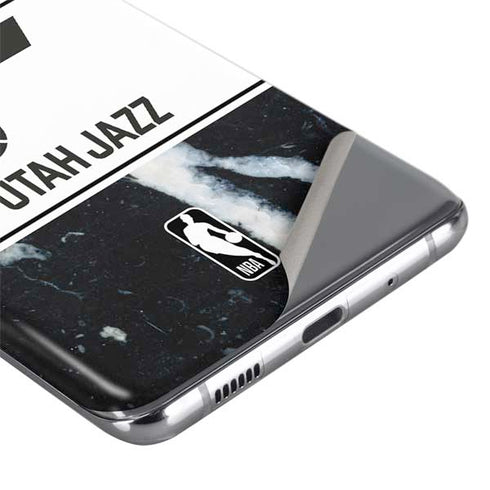 NBA Utah Jazz Marble Galaxy S20 Skin