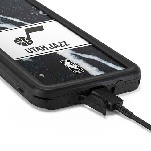 NBA Utah Jazz Marble Galaxy S20 Waterproof Case