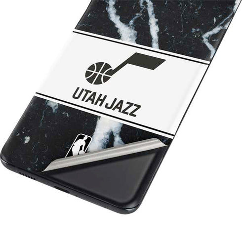 NBA Utah Jazz Marble Galaxy S21 5G Skin