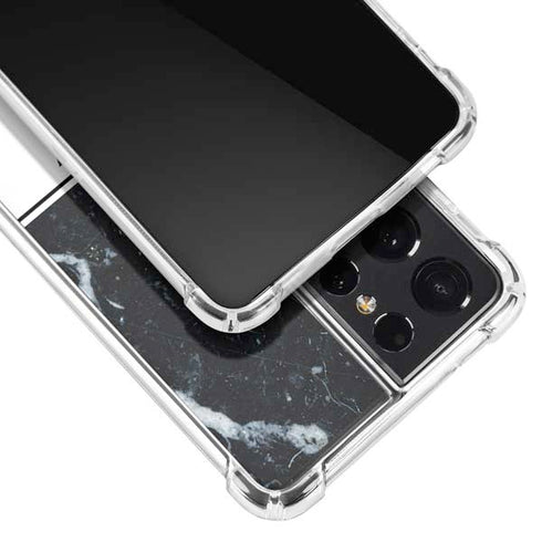 NBA Utah Jazz Marble Galaxy S21 Ultra 5G Clear Case