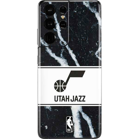 NBA Utah Jazz Marble Galaxy S21 Ultra 5G Skin