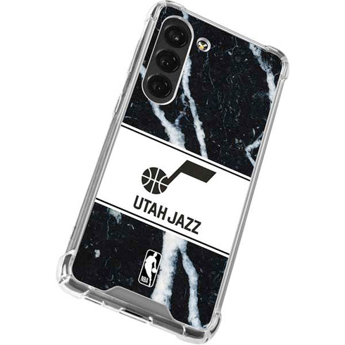NBA Utah Jazz Marble Galaxy S23 Clear Case