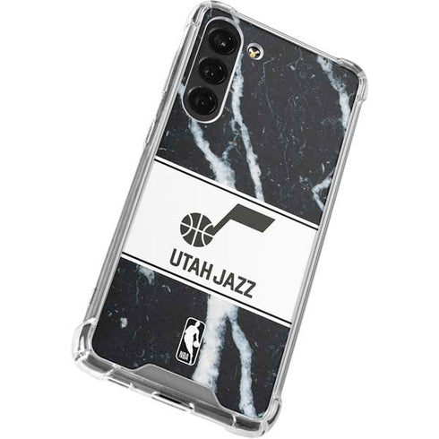 NBA Utah Jazz Marble Galaxy S23 FE Clear Case