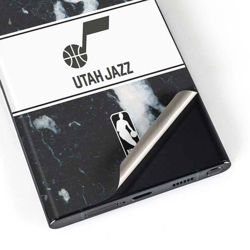 NBA Utah Jazz Marble Galaxy S23 Ultra Skin