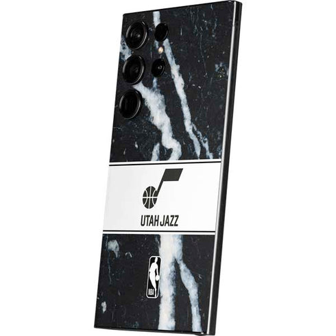NBA Utah Jazz Marble Galaxy S25 Ultra Skin