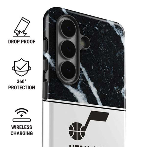 NBA Utah Jazz Marble Galaxy S26 Impact Case