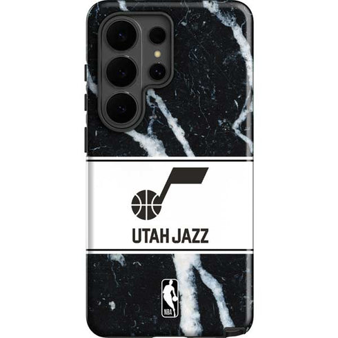 NBA Utah Jazz Marble Galaxy S26 Ultra Impact Case