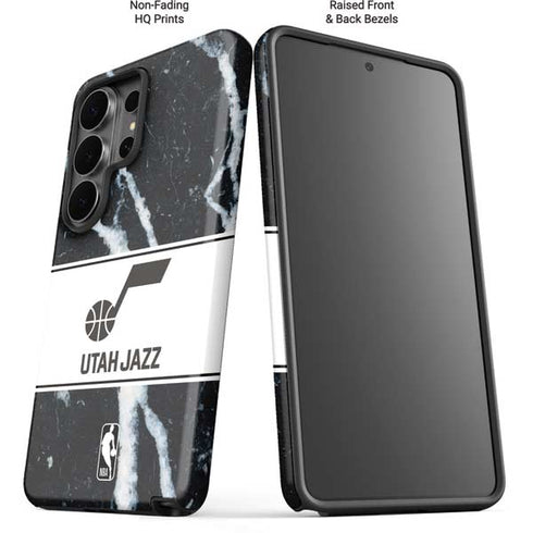 NBA Utah Jazz Marble Galaxy S26 Ultra Impact Case