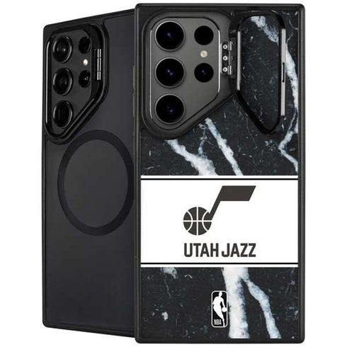NBA Utah Jazz Marble Galaxy S26 Ultra Kickstand Case
