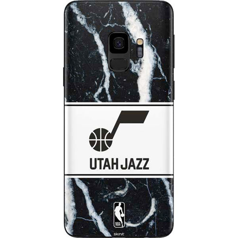 NBA Utah Jazz Marble Galaxy S9 Skin