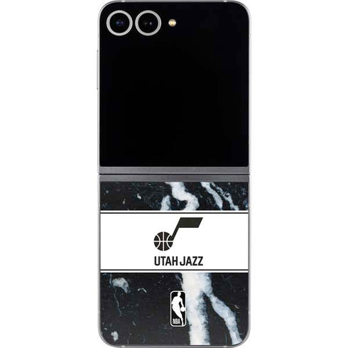 NBA Utah Jazz Marble Galaxy Z Flip6 Skin