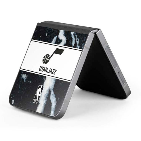 NBA Utah Jazz Marble Galaxy Z Flip6 Skin